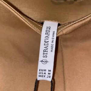 Stradivarius Camel Apparel